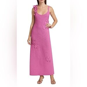 AMUR Pink Floral Kids Dress